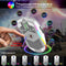 HXSJ J900 - Bedrade Gaming Muis - 6400DPI - Ultra licht - RGB Verlichting - Optisch - Wit