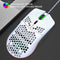 HXSJ J900 - Bedrade Gaming Muis - 6400DPI - Ultra licht - RGB Verlichting - Optisch - Wit