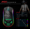 HXSJ J900 Optisch Gaming Muis - Ultra licht - RGB Verlichting - 6400 DPI - Zwart