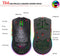 HXSJ T66 - Draadloze Gaming Muis - Computermuizen - Ultra licht - RGB Verlichting - Zwart