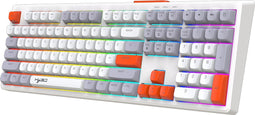 HXSJ V300 - Bedrade Gaming Toetsenbord - RGB - QWERTY Toetsenborden - Wit