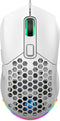 HXSJ X300 - Optisch Gaming Muis - 7200DPI - Ultra licht - RGB Verlichting - Computermuizen - Wit