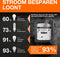 OSRAM LED spaarlamp, matglazen lamp, E27, warm wit (3000K), 4 watt, vervangt 60W gloeilamp, zeer efficiënt en energiebesparend, pak 1
