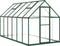vidaXL - Tuinkas - met - basisframe - 334x169x195 - cm - aluminium - groen