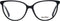 Max Mara MM5055 54001 bril zonder sterke - Dames - Zwart