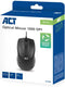 ACT AC5006 - Bedrade optische muis 1000 DPI met stille klik - Gerecycled materiaal