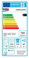 Beko DH9532GA01 - Warmtepompdroger - 9kg Vulcapaciteit - A+++ Energieklasse