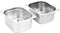 vidaXL - Gastronormbakken - 2 - st - GN - 1/2 - 150 - mm - roestvrij - staal