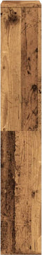 vidaXL - Boekenkast - 60x20x120 - cm - bewerkt - hout - oud - houtkleurig