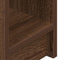vidaXL - Nachtkastje - met - lade - 20x36x60 - cm - bruin - eikenkleur