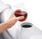 Juskys Opblaasbaar Ligbad M - PVC - 300 L - Zwart/Wit