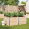 vidaXL - Plantenbak - 150x100 - cm - massief - grenenhout