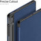 Dux Ducis Domo Lenovo Tab P11 Pro (2nd gen) - Book Case - Schokabsorberend - Blauw