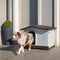 Ferplast Dogvilla 70 Hondenhok - Grijs - 73 x 59 x 53 cm
