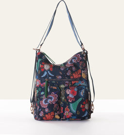 Oilily Hobo-Rugzak Black Iris