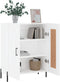 vidaXL - Dressoir - 69,5x34x90 - cm - bewerkt - hout - wit