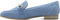 Marco Tozzi Denim Instappers - Vegan - Goudkleurige gesp - Blauw - Maat 40
