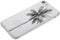 Hoesje Geschikt voor iPhone SE (2022) / SE (2020) / 8 / 7 Hoesje Siliconen - Design Backcover siliconen - Zwart / Transparant / Palmtree