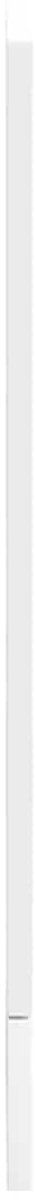 vidaXL - Vaatwaspaneel - Kalmar - 45x1,5x67 - cm - bewerkt - hout - hoogglans - wit