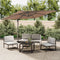 vidaXL - Zweefparasol - met - aluminium - paal - 300x300 - cm - taupe