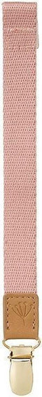 Fresk Speenkoord - 22 cm - Kraamcadeau - Speenketting met Velcro Sluiting - Speenhouder - Fopspeenkoord - Polyester - Roze - Ash Rose