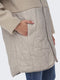 ONLY ONLTINKA TEDDY QUILT HOOD COAT - Dames Jas - Maat L - Teddy stof