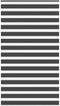 vidaXL - Zebra - rolgordijn - 120x230 - cm - stofbreedte - 115,9 - cm - zwart