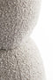 Light & Living Poef Leyla - Beige - Ø40cm - Modern