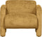 WOOOD Lenny Fauteuil - Polyester - Goud/Geel - 65x76x82