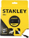 STANLEY Landmeter Fiberglas 30m - 12.7mm - Schokvast en UV-bestendig - Geel
