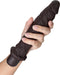 DR. SKIN SILICONE DR. RICHARD 9 INCH VIBRATING DILDO BROWN