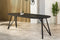 Furntastik Eetkamertafel Almeria ovaal, 220x100 cm, zwart