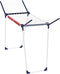 Leifheit Pegasus 160 Solid Slim - Droogrek 16 m drooglengte - Wit/Blauw