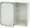 Fibox PC MH 125 G Installatiebehuizing 230 x 140 x 125 Polycarbonaat Grijs-wit (RAL 7035) 1 stuk(s)