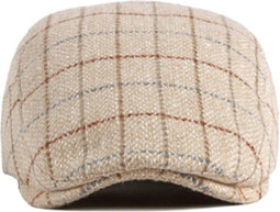 London 1964 Flat Cap – One Size – Crème