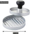 Barbecook - Hamburgerpers - Hamburgers maken - Aluminium - ø 11.5cm