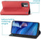 iMoshion Hoesje Geschikt voor Xiaomi Redmi Note 10 (5G) Hoesje Met Pasjeshouder - iMoshion Slim Folio Bookcase - Rood