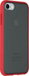 iMoshion Hoesje Geschikt voor iPhone SE (2022) / SE (2020) / 8 / 7 / 6s / 6 Hoesje - iMoshion Frosted Backcover - Rood