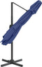 vidaXL - Zweefparasol - met - dubbele - bovenkant - 400x300 - cm - azuurblauw