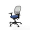 Piqueras y Crespo 3D036G0 - Bureaustoel - Verstelbare hoogte met armleuning - Marineblauw