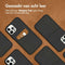 Accezz iPhone 12 Pro / 12 - Back Cover - Premium Leather Card Slot - Zwart