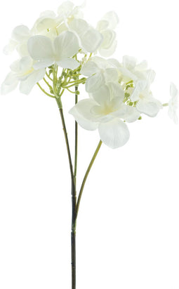 Hydrangea pick Malibu white 38 cm kunstbloem