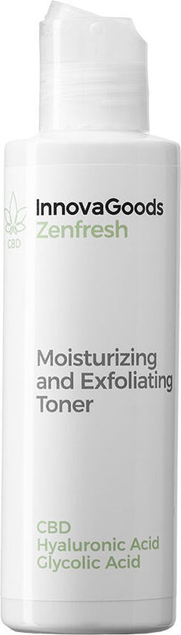 Hydraterende en exfoliërende gezichtstoner CBD Zenfresh InnovaGoods 150 ml
