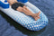 Hydro Force Drijvend Loungebed Float Ligbed Single - 191 x 107 cm - Zwembad Luchtbed - Blauw/Wit