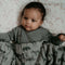 Hydrofiele Doek 80 x 80cm - Baby Wikkeldoek - Slaapdoek Storm Grey - Grijs - Snoozebaby