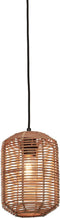 GOOD&MOJO Hanglamp Tanami - Rotan - Ø18x25cm - Modern - Hanglampen Eetkamer, Slaapkamer, Woonkamer
