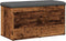 vidaXL - Opbergbankje - 82x42x45 - cm - bewerkt - hout - oud - houtkleurig