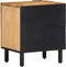 vidaXL - Nachtkastjes - 2 - st - 40x33x46 - cm - massief - mangohout - bruin
