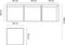 Tuin loungeset Aruba 4-delig (incl. kussens) - Naturel/Donkergrijs - Teak