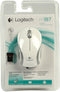 Logitech M187 - Draadloze Mini Mouse - 2.4GHz - Wit